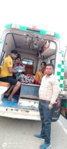 संजीवनी 108 पायलट एवं एमटी की तत्परता से एंबुलेंस में हुआ डिलीवरी, माता और नवजात शिशु स्वस्थ 2 IMG 20250324 WA0030