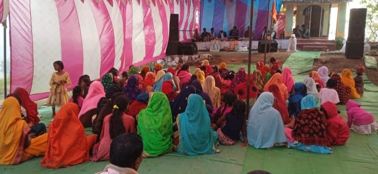 ऐंठी गांव में अखंड नवधा रामायण, भक्ति की धारा में डूबा पूरा क्षेत्र