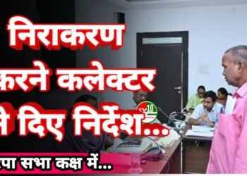 जनदर्शन में प्राप्त आवेदनों का त्वरित निराकरण करने कलेक्टर ने दिए निर्देश