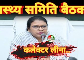 कलेक्टर की अध्यक्षता में जिला स्वास्थ्य समिति की बैठक आयोजित,मौसमी बीमारियों की रोकथाम के लिए सतर्क रहने के निर्देश