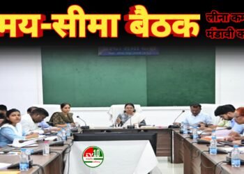 कलेक्टर लीना कमलेश मंडावी ने साप्ताहिक समय-सीमा बैठक में दिए आवश्यक निर्देश