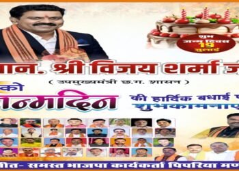 पिपरिया मडंल कार्यकर्ताओं ने गृह मंत्री को दी जन्मदिन की बधाई