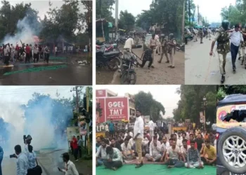 हरदा में करणी सेना के प्रदर्शन को प्रशासन ने बलपूर्वक समाप्त किया, प्रमुख सहित कई गिरफ्तार 7 हरदा में करणी सेना के प्रदर्शन को प्रशासन ने बलपूर्वक समाप्त किया, प्रमुख सहित कई गिरफ्तार