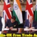 भारत-ब्रिटेन फ्री ट्रेड एग्रीमेंट पर मुहर – ऐतिहासिक साझेदारी का नया अध्याय शुरू 5 भारत-ब्रिटेन फ्री ट्रेड एग्रीमेंट पर मुहर – ऐतिहासिक साझेदारी का नया अध्याय शुरू