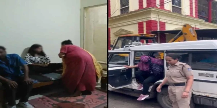 इंदौर में देह व्यापार का खुलासा, पांच महिलाएं और तीन युवक पकड़े गए — बजरंग दल की कार्रवाई