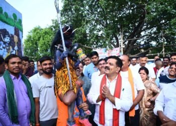 भोरमदेव पदयात्रा में बाल शिव बने श्रद्धा और आकर्षण का केंद्र