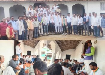  ब्लॉक कांग्रेस कमेटी कवर्धा ग्रामीण द्वारा रवेली जोन में संगठनात्मक बैठक सम्पन्न