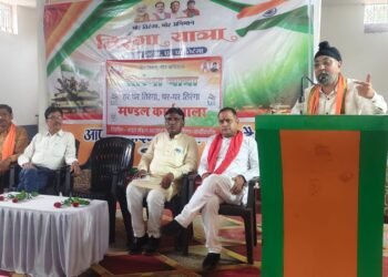 मोर तिरंगा मोर अभियान के प्रभारी जसविंदर बग्गा ने दिया मंत्र दिल में गर्व की भावना के साथ हर घर में लहराएं तिरंगा