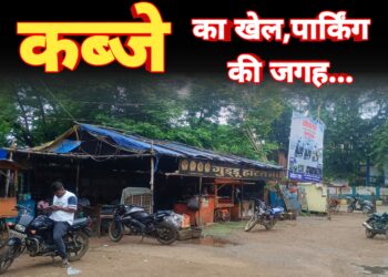 कब्जे का खेल, पार्किंग की जगह पर होटल ठेले गुमटी वालों का राज