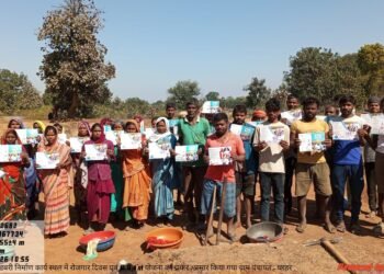 VB-G RAM G, पीएम आवास, आजीविका डबरी व QR कोड को लेकर चला जागरूकता अभियान