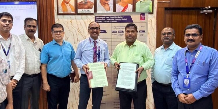 CSPDCL और SBI के बीच अनुबंध: बिजली कर्मियों को मिलेगा ₹1.60 करोड़ तक का बीमा कवच